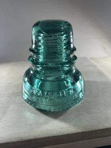 Hemingray 40 Insulator CD 152 Aqua – PATENTED MAY 2 1893 – Vintage Glass. WOW! - Bild 1 von 13