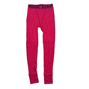 Legging acanalado de algodón SKIMS rojo S nuevo con etiquetas para mujer salón elástico cintura alta ajuste suave - Imagen 1 de 5