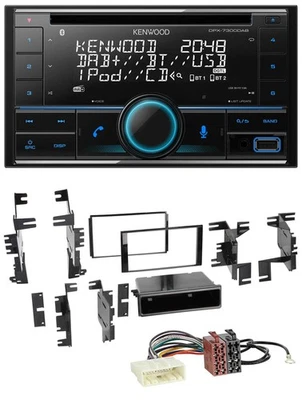 Kenwood CD 2DIN DAB USB MP3 Bluetooth Autoradio für Nissan Versa ab 07 Xterra ab - Bild 1 von 4