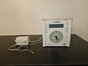 Sangean RCR-3 FM AM Tuning Atomic Clock Radio Human Wake System Tested And Works - Picture 1 of 5