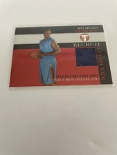 2003-04 Topps Pristine Photo Shoot Player Worn Shooting Shirt Mike Sweetney