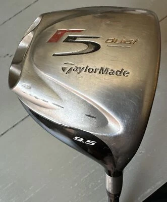 Taylormade R5 Dual 9.5° Driver Stiff Flex 60g Fujikara RH Shaft - Image 1 of 4