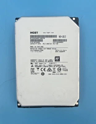 HGST HUH728060ALE600 OF23269 6TB 7.2K 128MB SATA-6Gb/s 3.5" HDD - Image 1 of 4