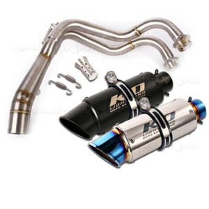 For Yamaha MT-07 FZ07 Exhaust System Header Mid Pipe 51mm Muffler with DB Killer - Picture 1 of 11