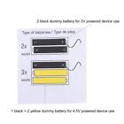 Energy Saving Alternative AAA Batteries Dummy Battery Replace for LED Lamps Toy