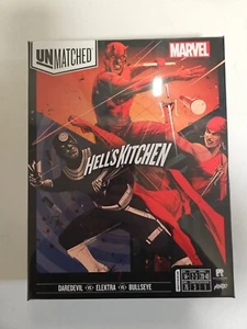 Marvel Unmatched Hell's Kitchen Daredevil vs Elektra vs Bullseye Board Game NIB - Picture 1 of 3