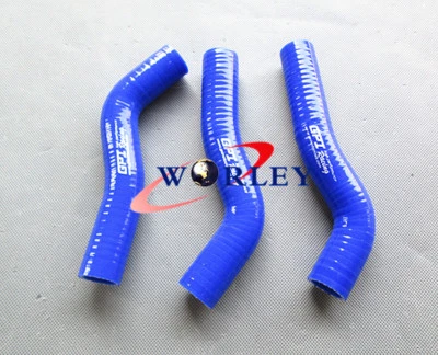 Manguera de radiador de silicona AZUL para KTM 250SXF / 250SX-F / 250XC-F 2007 2008 2009 07-09 Foto 1 de 4