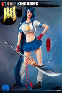 WAR STORY 1/6 Three Kingdoms Mujer General Guan YU WS012 Figura Muñeca Juguete - Imagen 1 de 10