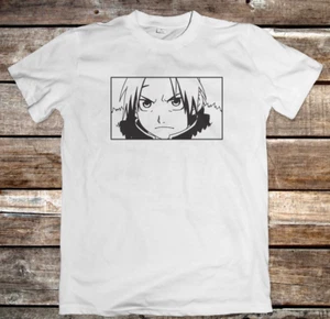 Fullmetal Alchemist Camiseta Anime Retro Gráfico Camiseta Camiseta Unisex Ropa - Imagen 1 de 5