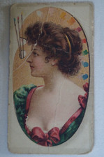 Palette Girls Beauties Series Vintage 1903 Pre WWI British American Tobacco Card