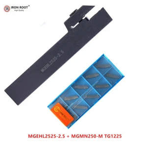 1P MGEHL2525-2.5 Werkzeughalter + 10P MGMN250-M TG1225 CNC Hartmetalleinsatz für P.M.K - Bild 1 von 6