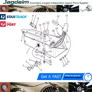 New Jaguar XJS Reinforcement Plate C42803 - Picture 1 of 1
