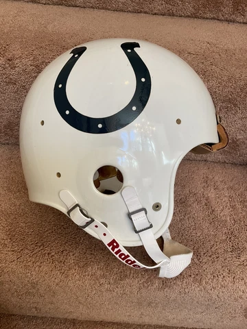 Baltimore Colts Riddell Micro-Fit Vintage 1975 Football Helmet Size Large-XL Cover
