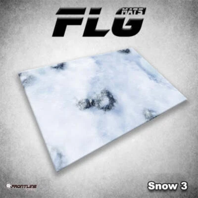 FRONTLINE-GAMING FLG Mats: Snow 3