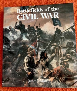 1990 BATTLEFIELDS OF THE CIVIL WAR James V. Murfin oversized hardcover Excellent - Picture 1 of 6