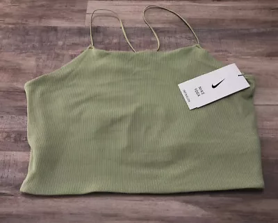 nike yoga infinalon luxe bra Women's Strappy CamisoleNike Yoga Luxe Size L - Image 1 of 4