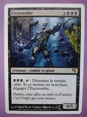 MTG HELLDOZER (Excavenfer) VERY RARE [EXC-] French Language Salvat Hachette WOTC - Image 1 of 4