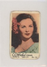 1952 Dutch Gum Serie B Jeanne Crain #131 f5h