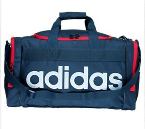 adidas Originals Unisex Santiago Duffel Bag, Navy/Scarlet/White, One Size