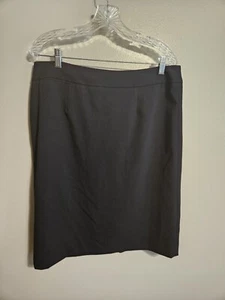 Calvin Klein Womens Blue Classic Pencil Career Skirt Size 14 - Picture 1 of 7