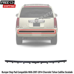 Bumper Step Pad Compatible With 2007-2014 Chevrolet Tahoe Cadillac Escalade - Picture 1 of 5