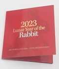 2023 Lunar Year Of The Rabbit - 50c Cent Tetra-decagon Uncirculated Coin
