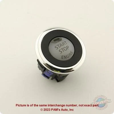 Used Ignition Switch fits: 2019 Nissan Pathfinder AT CVT push button switch Grad - Image 1 of 4