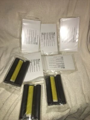 Conjunto de folhas e tinta de papel colorido Canon Selphy KP-108IN sem caixa original - Imagem 1 de 2