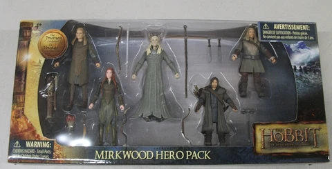 The Hobbit - Mirkwood Hero Pack Action Figure The Lord of The Rings - *BRAND NEW Cover
