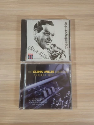 Glenn Miller - Lot of 2 CDs - Orchestra Golden Hits - The Unforgettable Foto 1 de 3