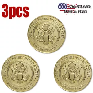 Moneda de desafío militar ejército todas las ramas USCG USMC EJÉRCITO MARINA USAF 3 PIEZAS - Imagen 1 de 6