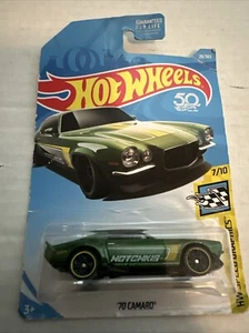NEW SEALED Hot Wheels HW Speed Graphics Series '70 Green Camaro Hotchkis - Picture 1 of 7