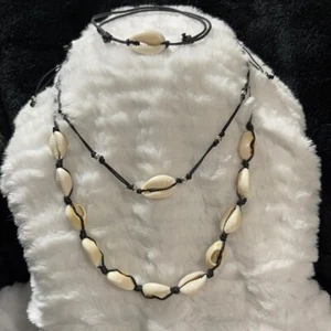 Shell Necklaces & Bracelet 3-Piece Set - Picture 1 of 11