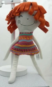 Endo poupée chiffon tissu et polaire rose orange 49 cm environ - Imagen 1 de 1