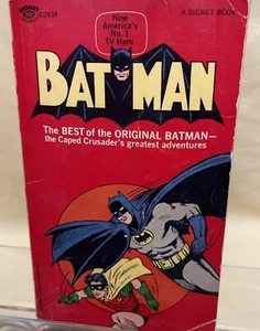 Batman 1966 TV Adventures 1st Print Signet D2939 Paperback DC Comics Robin - Picture 1 of 6