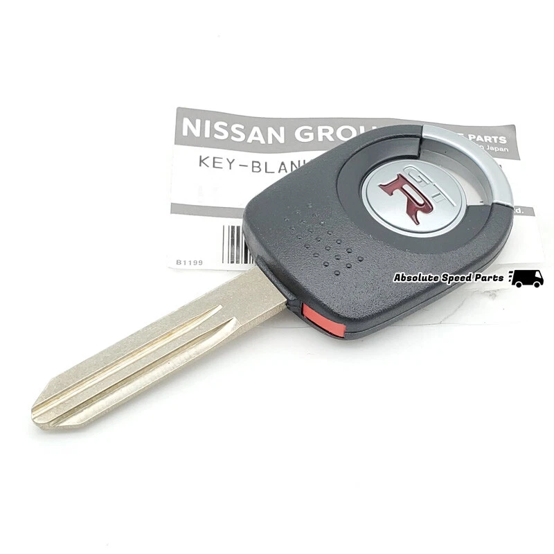 NEW OEM Nissan Skyline R34 GTR Key Blank with Transponder H0564-AA410 - Image 1 of 1