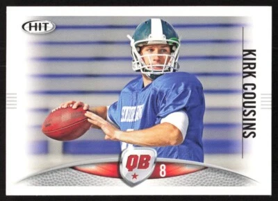 2012 SAGE HIT Football Card Kirk Cousins RC #108 Michigan State Spartans - Image 1 of 2