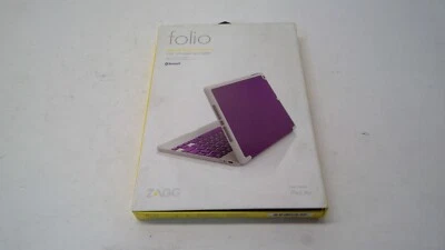 ZAGG Folio Case Hinged & Bluetooth Keyboard for Apple iPad Air 1st Gen-Orchid - Image 1 of 2
