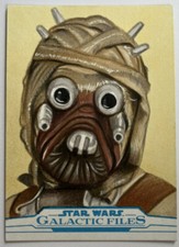Topps Star Wars 2018 Galactic Files Sketch Card By Dan Tearle