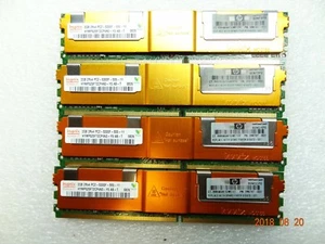Hynix (Lot of 4) 2GB DDR2 HYMP525F72CP4N3-Y5 ECC Server Ram  #T298 - Picture 1 of 3