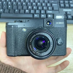 Fujifilm Fuji X Series X20 12.0MP Digital Camera Black - USED 💖Free Shipping💖 - Picture 1 of 8