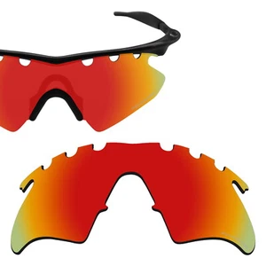 LO Anti-Seewatt Feuer polarisierte Gläser Ersatz für Oakley M Rahmen Heizung belüftet - Bild 1 von 2