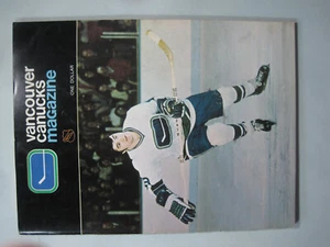 1971/72 VANCOUVER CANUCK PHILADELPHIA FLYER PROGRAM RICHARD LEMIEUX JOHN SCHELLA - Picture 1 of 4