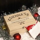 Personalised Christmas Even Box Wooden Boxes Crate Xmas Gift Large Laser Engrave