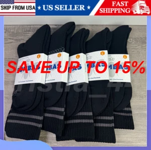 Bombas 5er Pack Herren Wadensocken schwarz LARGE (9-13) - Bild 1 von 1
