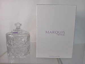 BOTE APILABLE MARQUIS BY WATERFORD CRISTAL DE PLOMO DE DOS NIVELES CON CAJA 1050662 - Imagen 1 de 13
