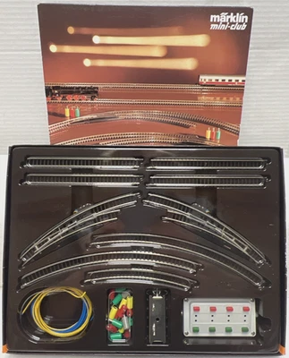 MARKLIN MINI-CLUB Z-SCALE 8192 SET-T1 TRACK SET IN OB - Image 1 of 4
