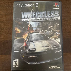Wreckless: The Yakuza Missions (Sony PlayStation 2, PS2) Completo Probado en Caja Original - Imagen 1 de 5