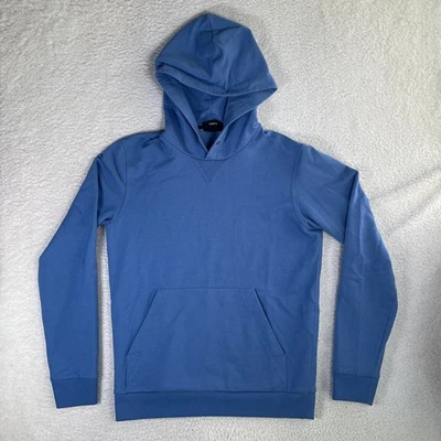 Theory Sweatshirt Mens XS Hoodie Essential Cloud Blue Pullover - Image 1 of 4