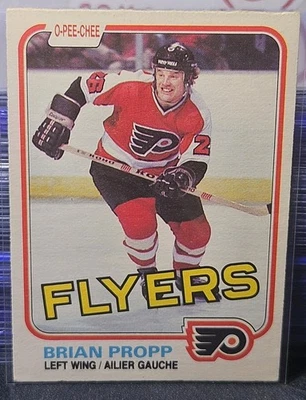 81-82 O-Pee-Chee Brian Propp 🚨🚨🚨 Philadelphia Flyers  - Image 1 of 2